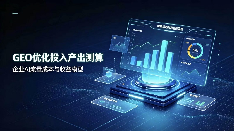 GEO 优化投入产出测算与 ROI 分析｜企业 AI 流量成本与收益模型
